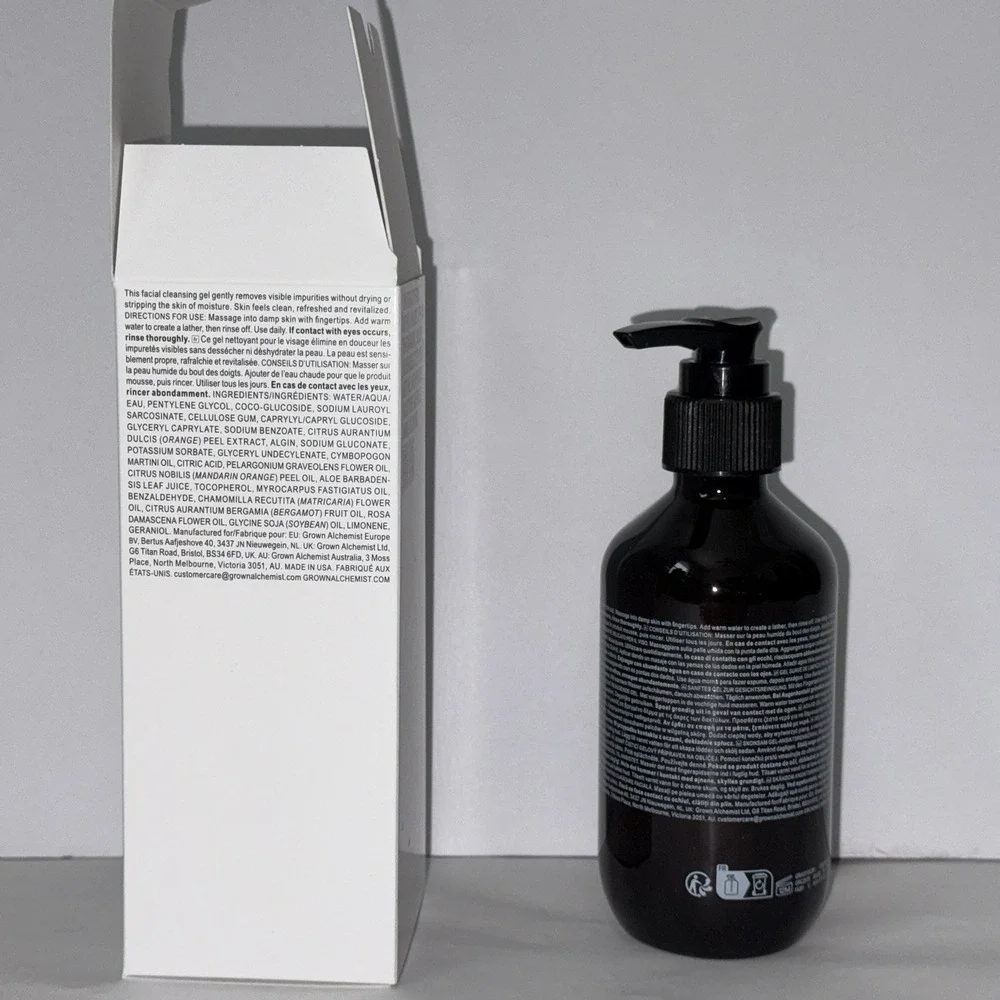 GROWN ALCHEMIST GENTLE GEL FACIAL CLEANSER FULLSIZE 6.7 OZ‎ NIB